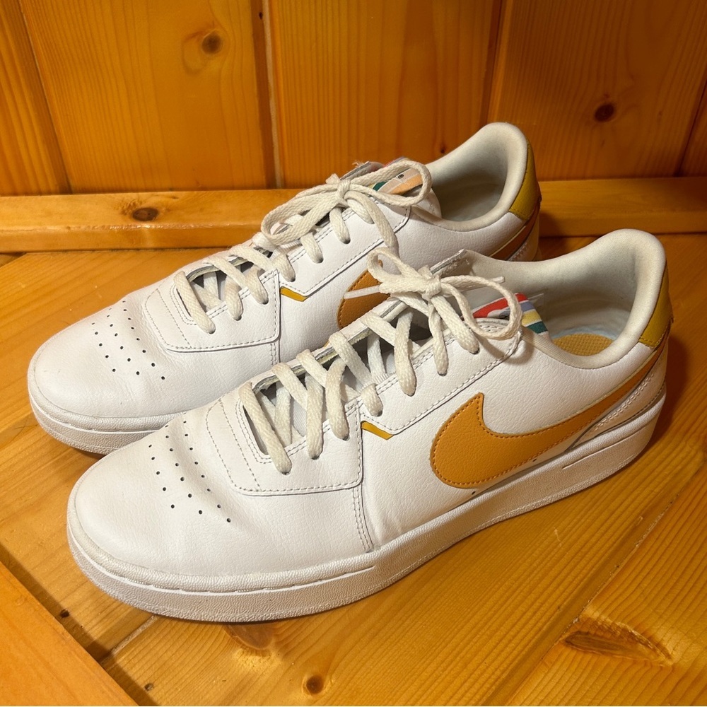 Nike Women’s Court Blanc White Track Red Sneakers 2020 Size 10